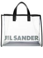 Jil Sander Transparent Tote Bag - White