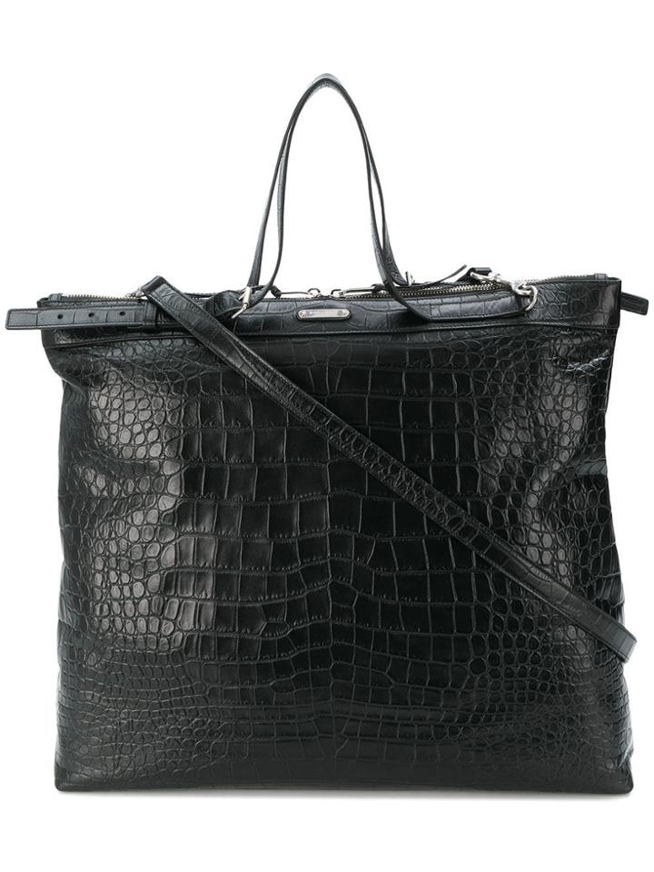 Saint Laurent Id Shopper Tote - Black