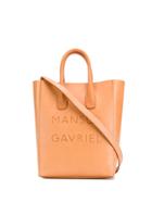Mansur Gavriel Embossed Logo Tote Bag - Neutrals