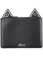 Karl Lagerfeld Rocky Choupette Pouch - Black