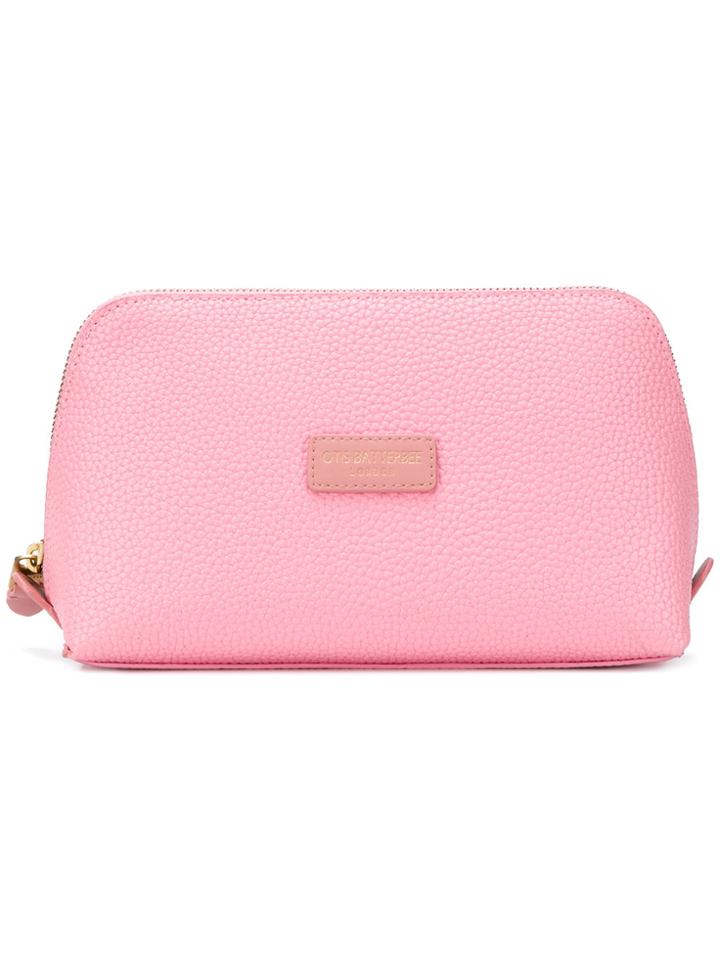 Otis Batterbee Downshire Cosmetic Case - Pink & Purple