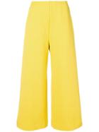 Harris Wharf London Wide-leg Trousers - Yellow