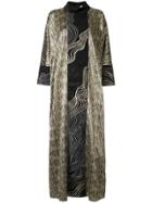 Layeur Panelled Embroidered Dress - Black