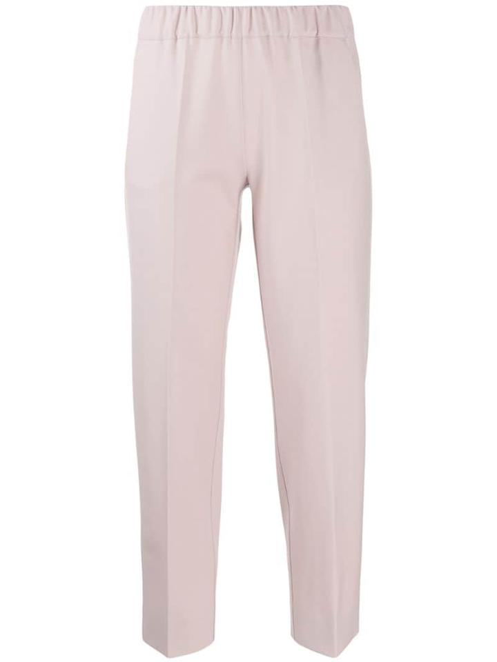 D.exterior Tapered Cropped Trousers - Pink