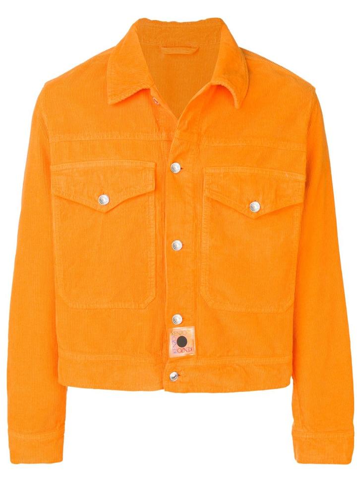 Kenzo Corduroy Jacket - Orange