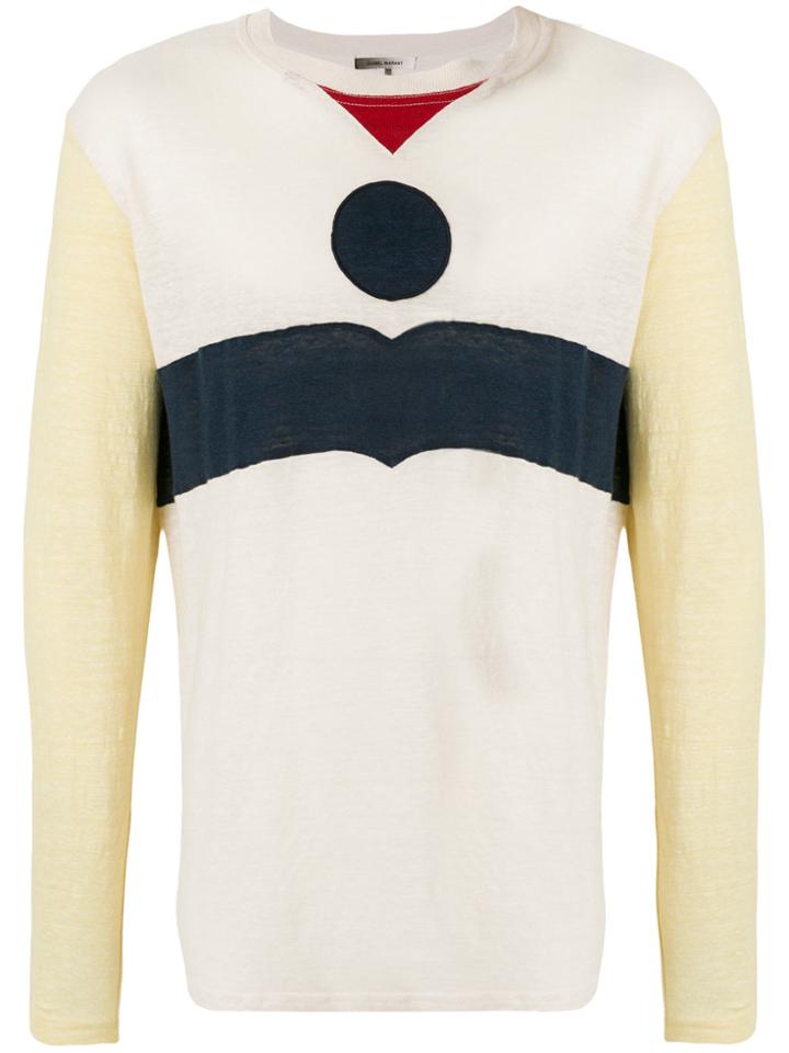 Isabel Marant Newis T-shirt - Nude & Neutrals