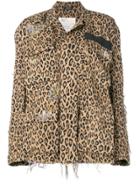 R13 Leopard Print Jacket - Nude & Neutrals