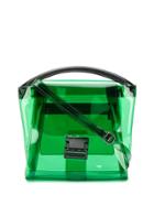 Zucca Transparent Tote Bag - Green