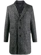 Boss Hugo Boss Nido Layered Coat - Grey