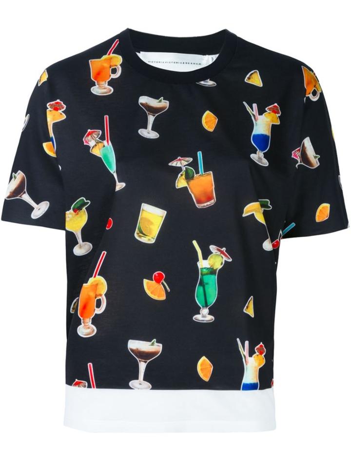 Victoria Victoria Beckham 'cocktail' T-shirt