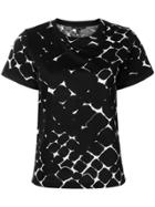 Marc Jacobs Chain-link Fence Print T-shirt - Black