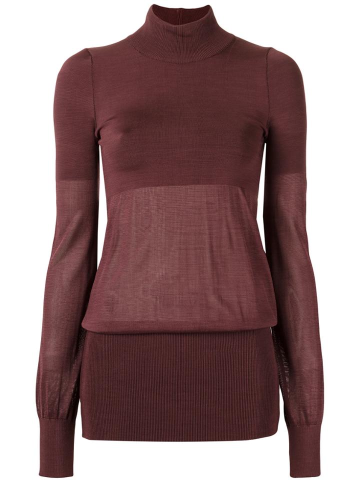 Andrea Bogosian Knit Top - Red