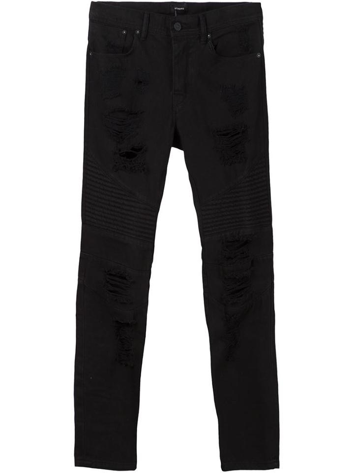 Stampd Ripped Skinny Jeans