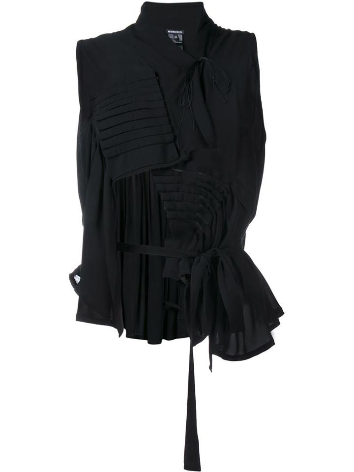 Ann Demeulemeester Deconstructed Waistcoat