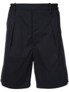 Lemaire Elasticated Tailored Shorts - Blue