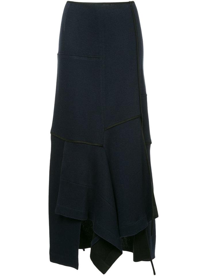 3.1 Phillip Lim Deconstructed Patch Skirt - Blue