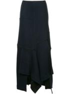 3.1 Phillip Lim Deconstructed Patch Skirt - Blue