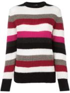 Iro Striped Sweater, Women's, Size: 38, Acrylic/wool/merino