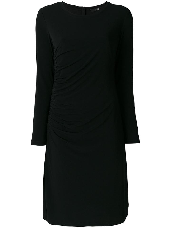 Steffen Schraut Ruched Detail Dress - Black