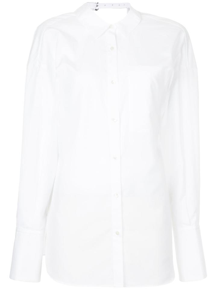 Le Ciel Bleu Back Conscious Shirt - White
