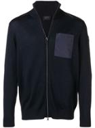 Paul & Shark Basic Zipped Cardigan - Blue