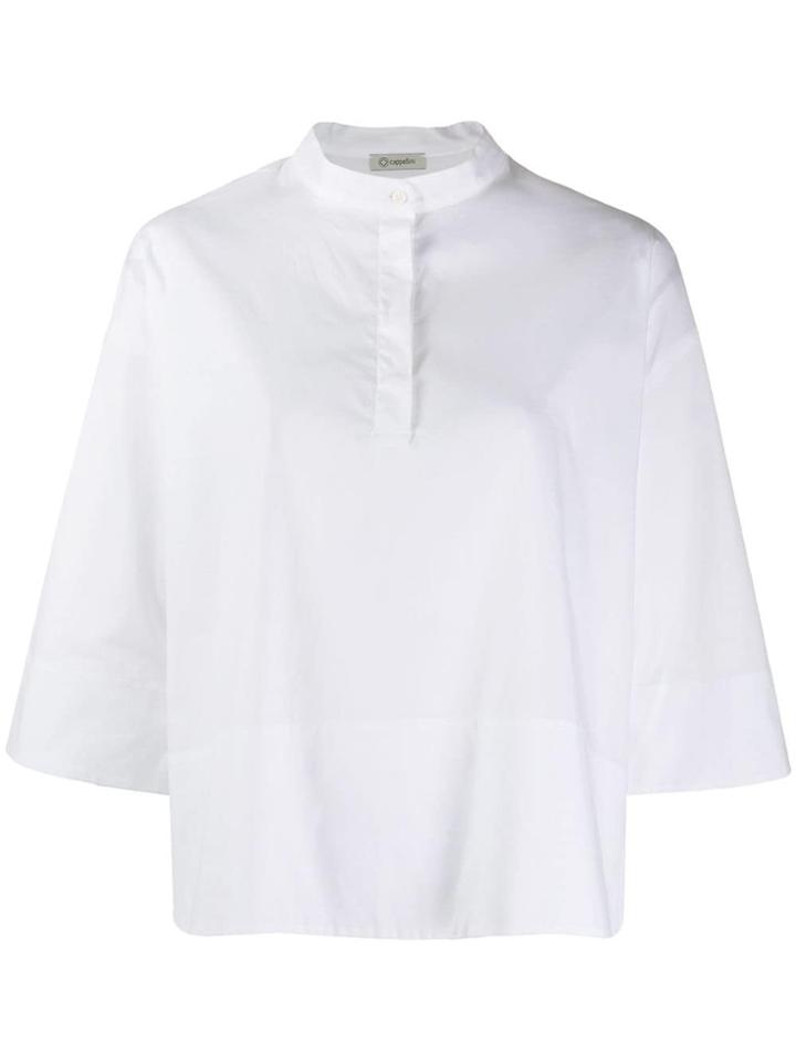 Peserico 3/4 Sleeve Shirt - White