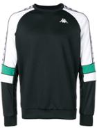 Kappa Contrast Logo Sweatshirt - Black