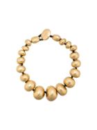Monies Beaded Necklace - Gold