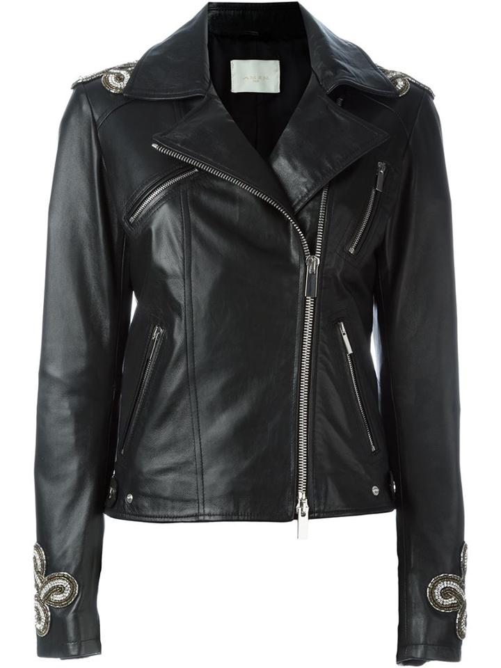 Amen Embellished Biker Jacket