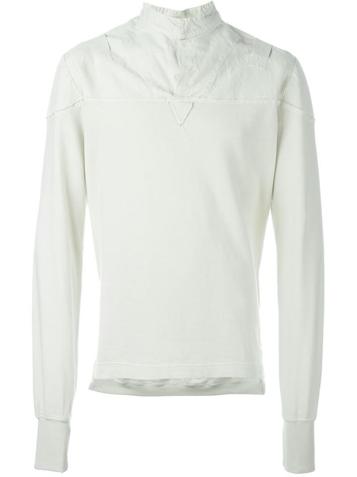 Andrea Ya Aqov Necked Parachute Sweatshirt, Men's, Size: Xxl, Nude/neutrals, Cotton