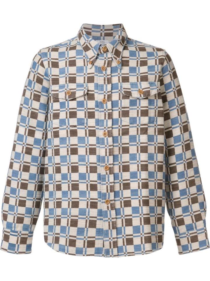 Visvim 'wally' Shirt, Men's, Size: 2, Brown, Cotton