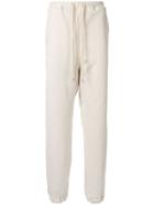 Makavelic Luminous Long Zip Track Pants - White