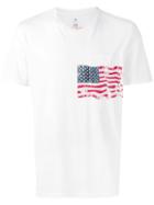 Parajumpers - Flag Print T-shirt - Men - Cotton - Xxl, White, Cotton