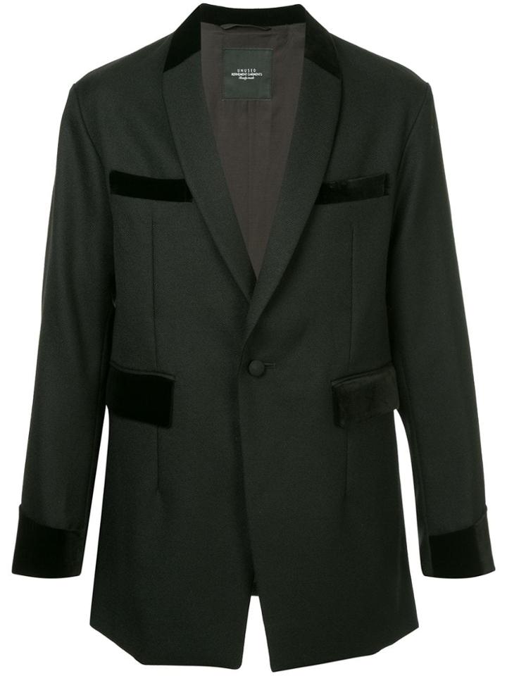 Unused Single Breasted Blazer - Black