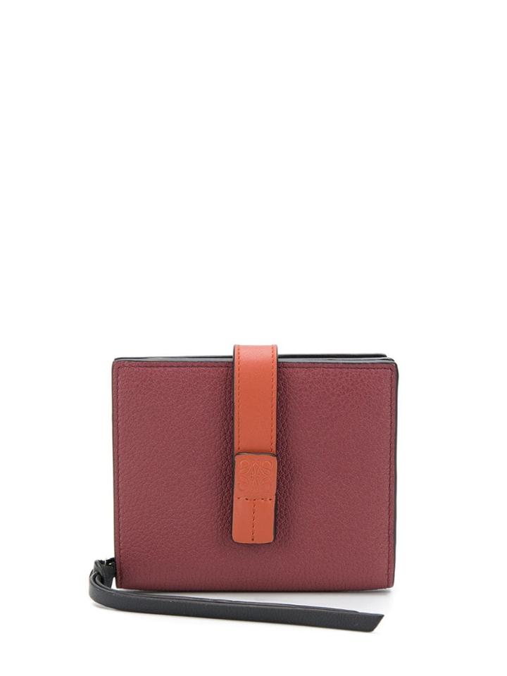 Loewe Bi-fold Card Holder - Red