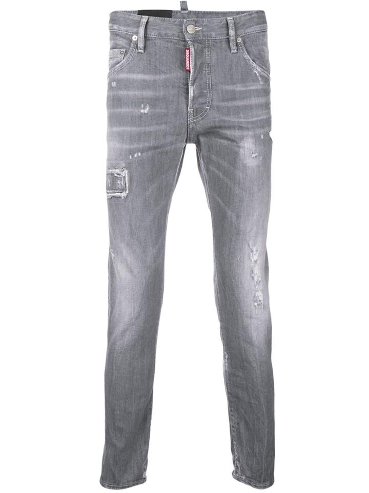 Dsquared2 Skater Distressed Jeans - Grey