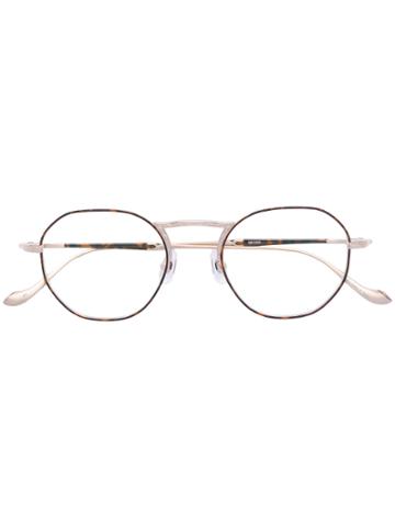 Matsuda Round Glasses - Brown
