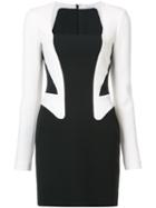 Mugler - Trompe L'oeil Blazer Dress - Women - Polyester/viscose - 38, Black, Polyester/viscose
