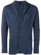 Lardini Long Sleeved Blazer - Blue