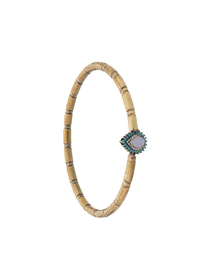 Iosselliani Club Africana Bangle Bracelet - Gold