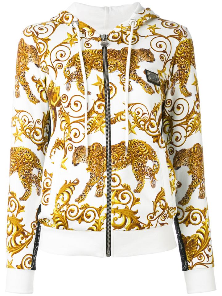 Philipp Plein Zhina Hoodie - White