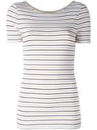 Michael Michael Kors Striped T-shirt - Nude & Neutrals