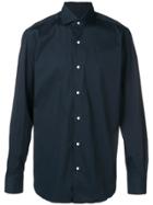 Barba Classic Long-sleeved Shirt - Blue