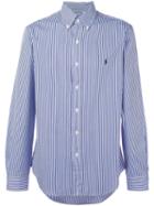Polo Ralph Lauren Striped Shirt, Men's, Size: Medium, Blue, Cotton