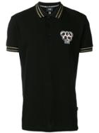 Cavalli Class Snake Logo Polo-shirt - Black