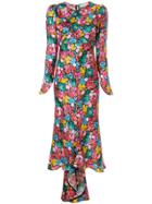 Attico Floral Patterned Dress - Multicolour