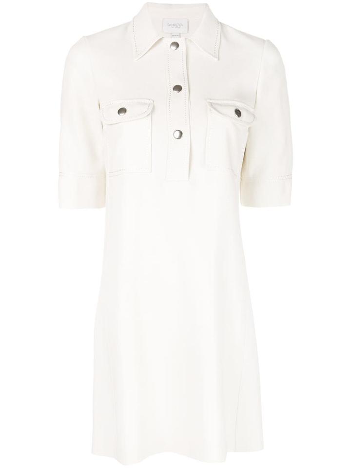 Giambattista Valli Short Shirt Dress - Neutrals