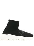 Love Moschino Classic Sock Sneakers - Black
