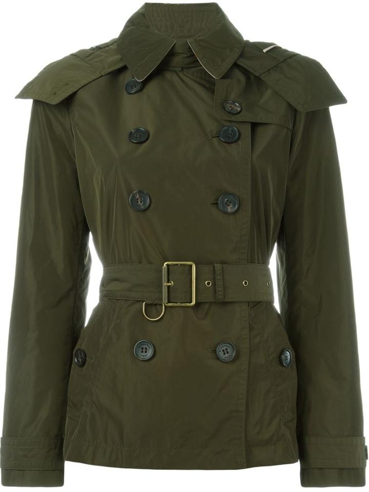 Burberry Brit Double Breasted Coat