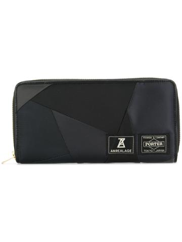 Anrealage Patchwork Wallet - Black
